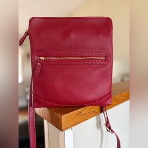 Litt Crossbody By Purse N Women's Red Color Crossbody Bag With Light